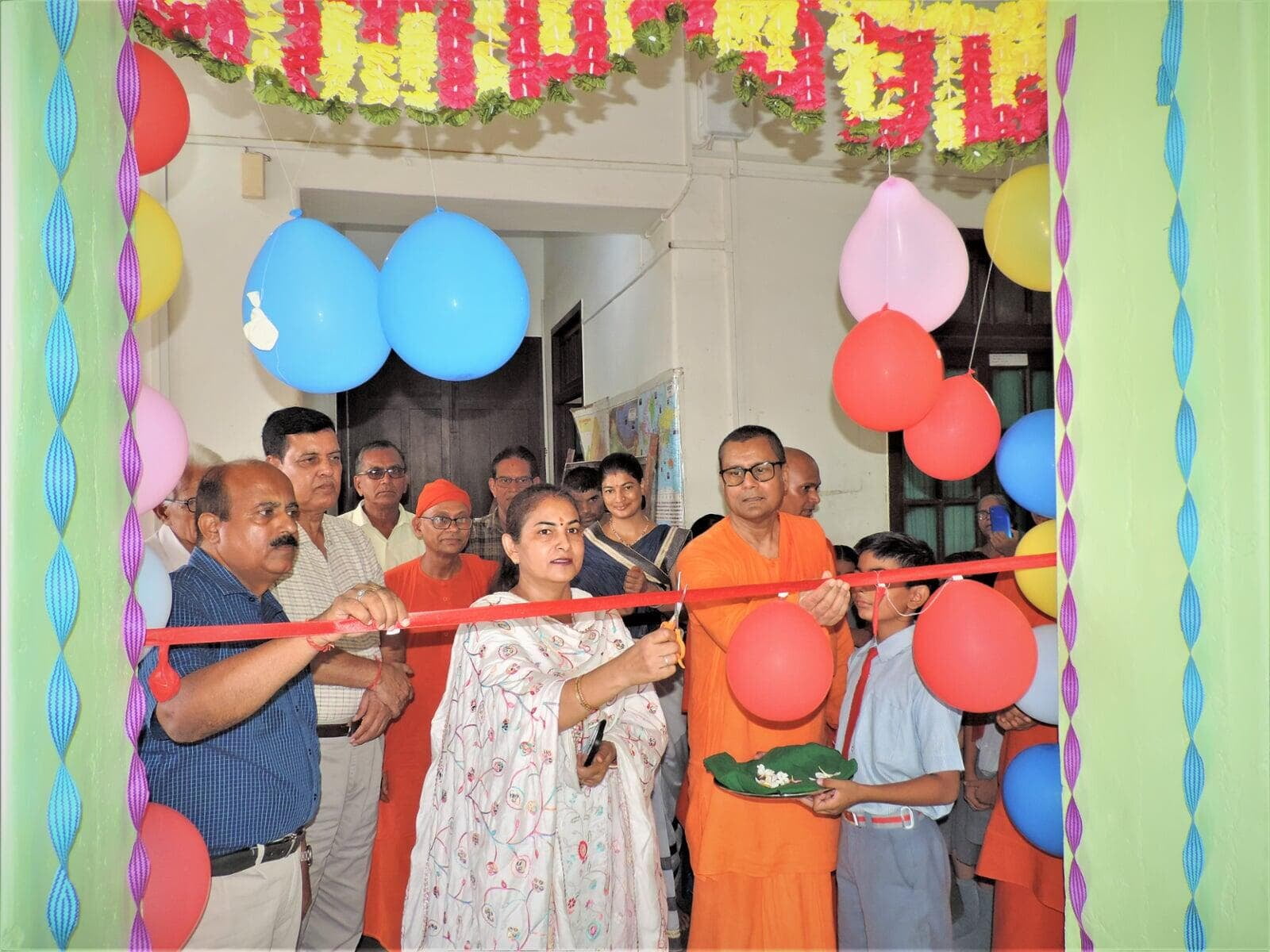 OPENING OF NEW EXTENTION BLOCK OF SARADA SHISHU VIHAR- A NURSERY AND PRIMARY SCHOOL OF RAMAKRISHNA MISSION, KHETRI ON 2-JULY-2024