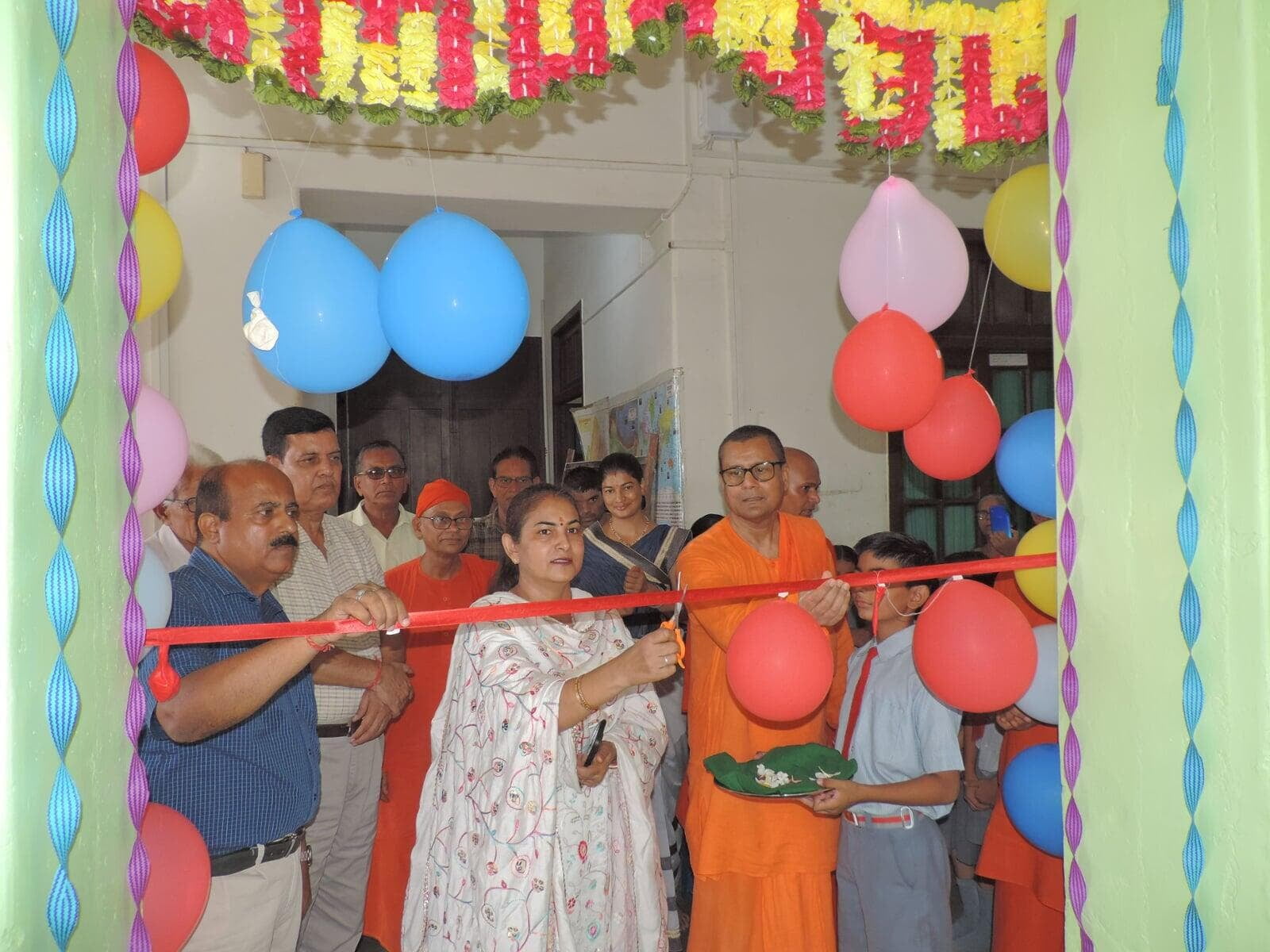 OPENING OF NEW EXTENTION BLOCK OF SARADA SHISHU VIHAR- A NURSERY AND PRIMARY SCHOOL OF RAMAKRISHNA MISSION, KHETRI ON 2-JULY-2024